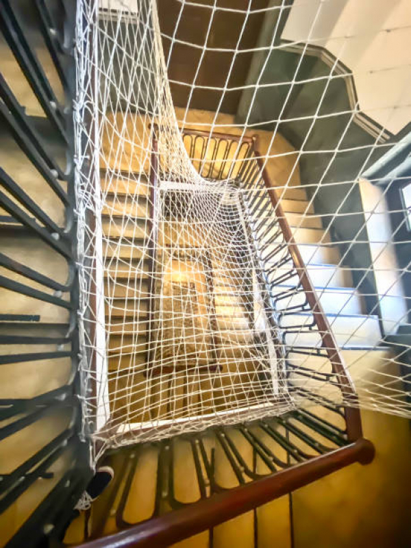 Qual o Preço de Rede de Proteção para Escada Caracol Armação do Pântano do Sul - Rede de Proteção para Escada Caracol
