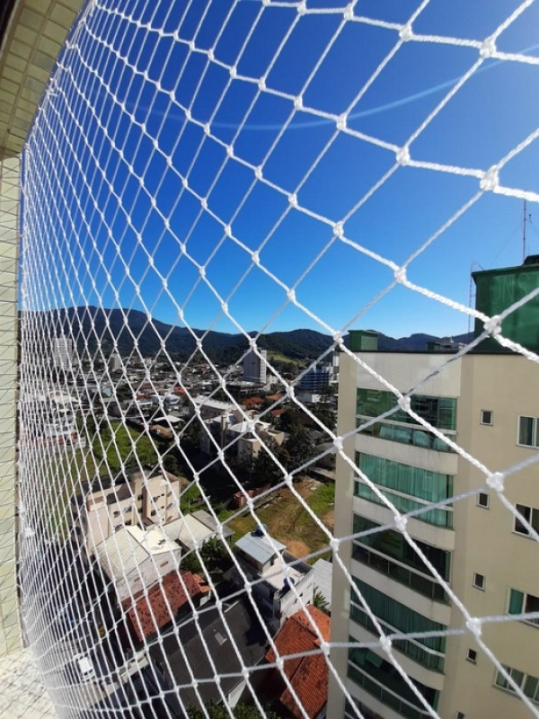 Qual o Valor de Rede de Proteção Sacada Bom Abrigo - Rede de Proteção Florianópolis