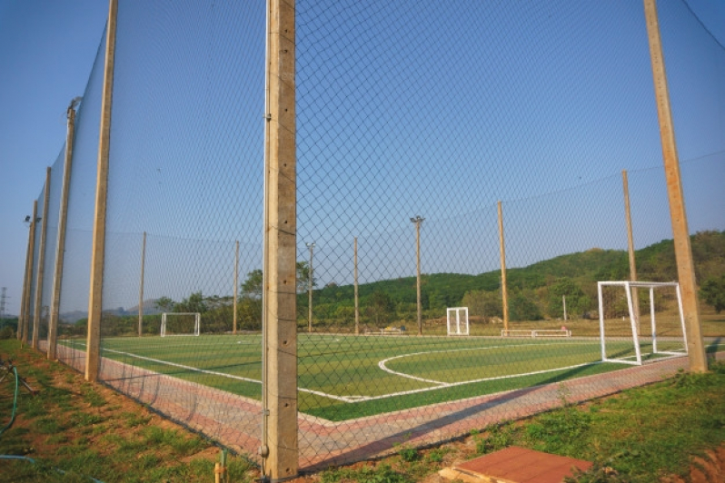 Rede de Proteção para Quadra Esportiva Pântano do Sul - Rede de Proteção para Quadra Poliesportiva