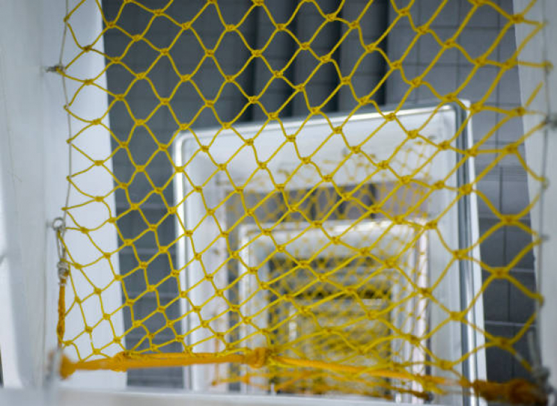 Rede Protetora para Escada Caracol Preço Saco dos Limões - Rede Protetora para Escadas Caracol