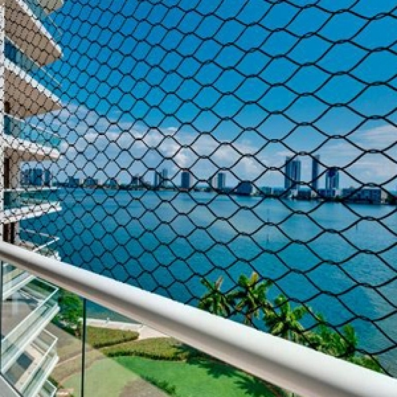 Tela de Proteção de Apartamento Capoeiras - Tela de Proteção para Varanda de Apartamento