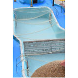 valor de rede proteção piscina Ilhota